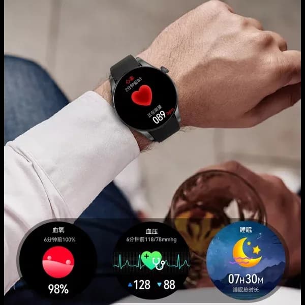 BW16 SIM & Camera Supported Double Belt Smart Watch, thumbnail 2 of 4