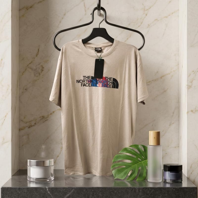 The North Face Men's Standard Fit Graphic Logo Crewneck T-Shirt, thumbnail 10 of 10