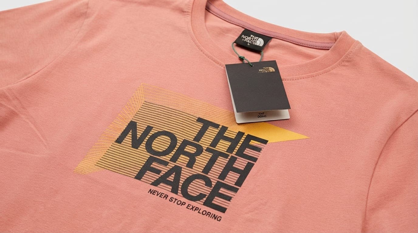 The North Face Graphic Box Logo Premium T-Shirt – Dusty Rose, thumbnail 4 of 7