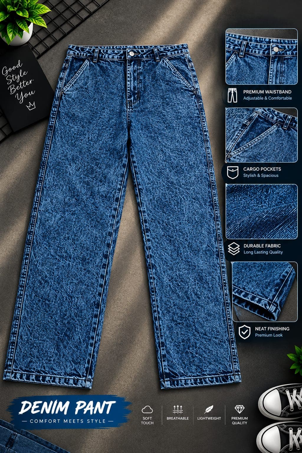 Baggy jeans, thumbnail 4 of 4