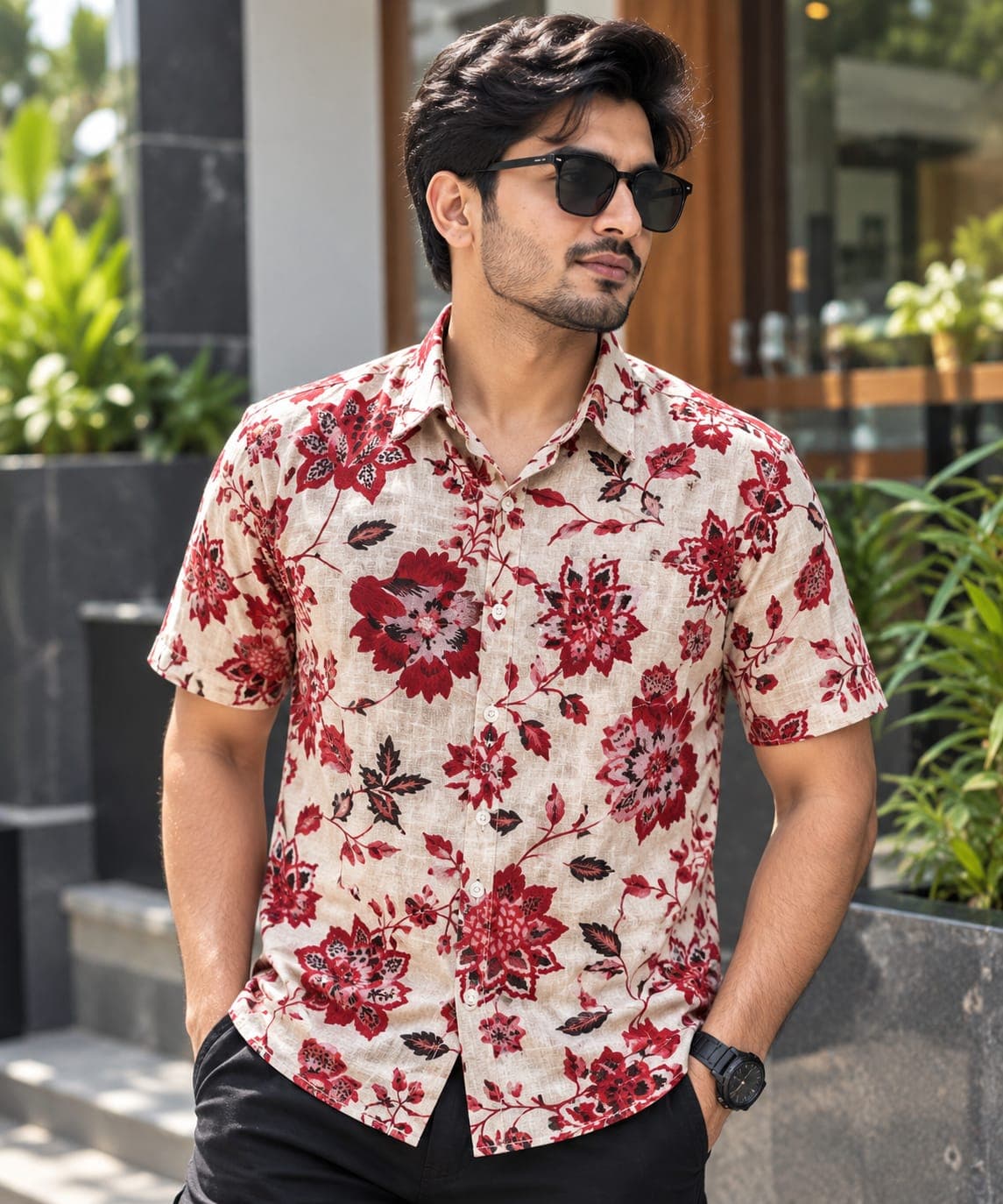 Half sleeve shirt