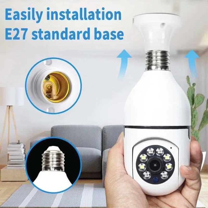 WiFi Panorama Camera PTZ Bulb